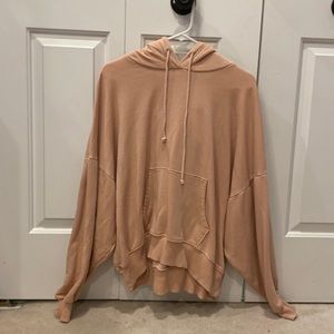 Pink oversized cozy hoodie